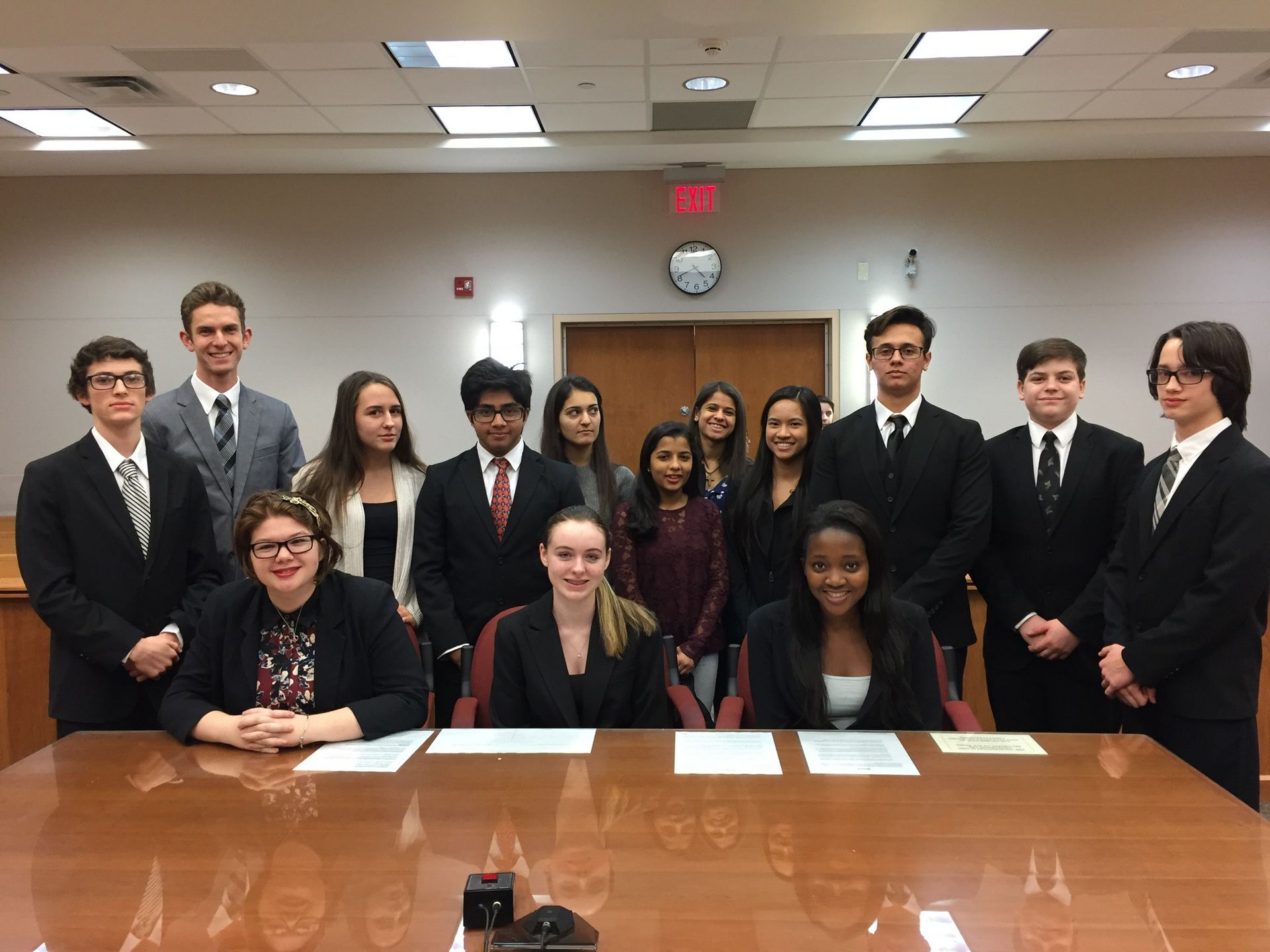 Mock Trial Team (2017)